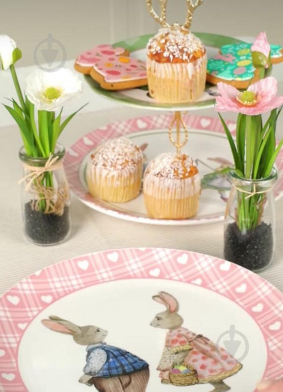 Фруктовниця двоярусна Lefard Bunny 19/26 см 769-062 - фото 4