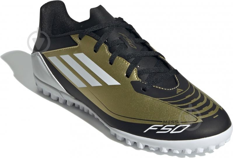 Сороконожки Adidas F50 CLUB TF MESSI IG9330 р.40 2/3 желтый - фото 3