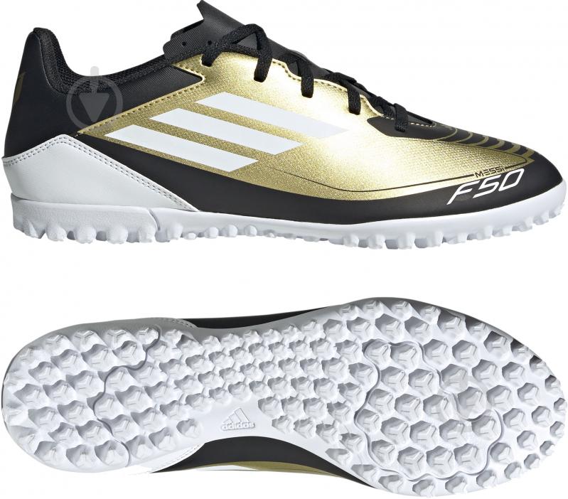 Сороконожки Adidas F50 CLUB TF MESSI IG9330 р.40 2/3 желтый - фото 9