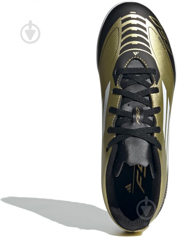 Сороконожки Adidas F50 CLUB TF J MESSI IG9297 р.35,5 желтый - фото 7