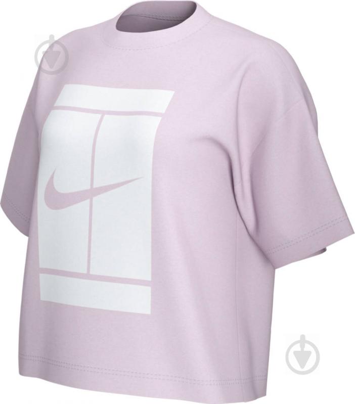 Футболка Nike W NKCT TEE SSNL COURT DJ6241-695 р.XS розовый - фото 1