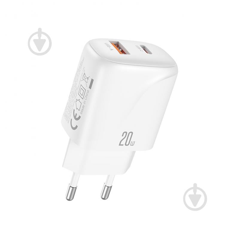 Сетевое зарядное устройство Xo L158 PD20W, QC18W USB-A, USB-C - фото 1 Сетевое зарядное устройство Xo L158 PD20W, QC18W USB-A, USB-C - фото 1