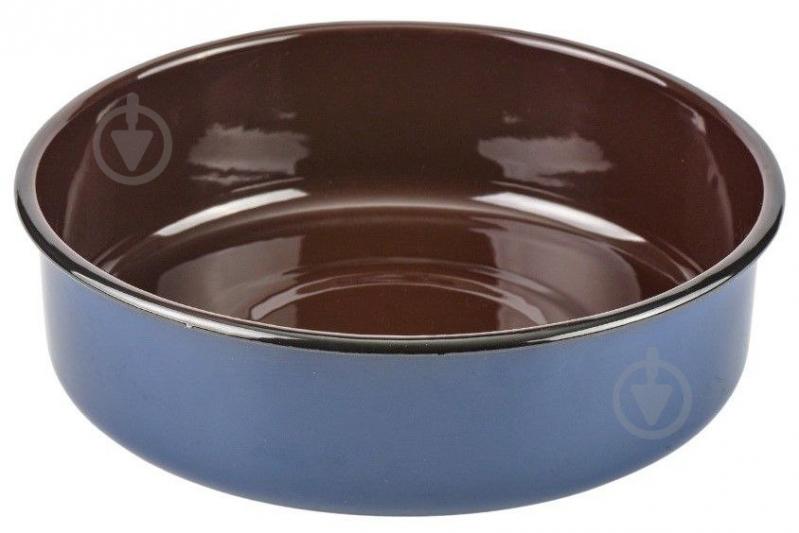 Форма для випікання Idilia 22 см 2,5 л синя/коричнева - фото 1 Форма для випікання Idilia 22 см 2,5 л синя/коричнева - фото 1