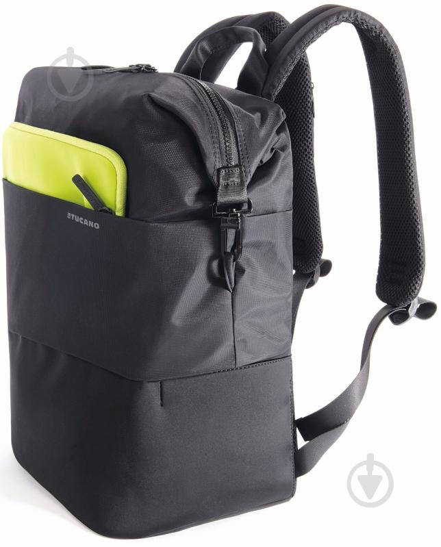 Рюкзак Tucano Modo Small Backpack MBP 13" black (BMDOKS-BK) - фото 2