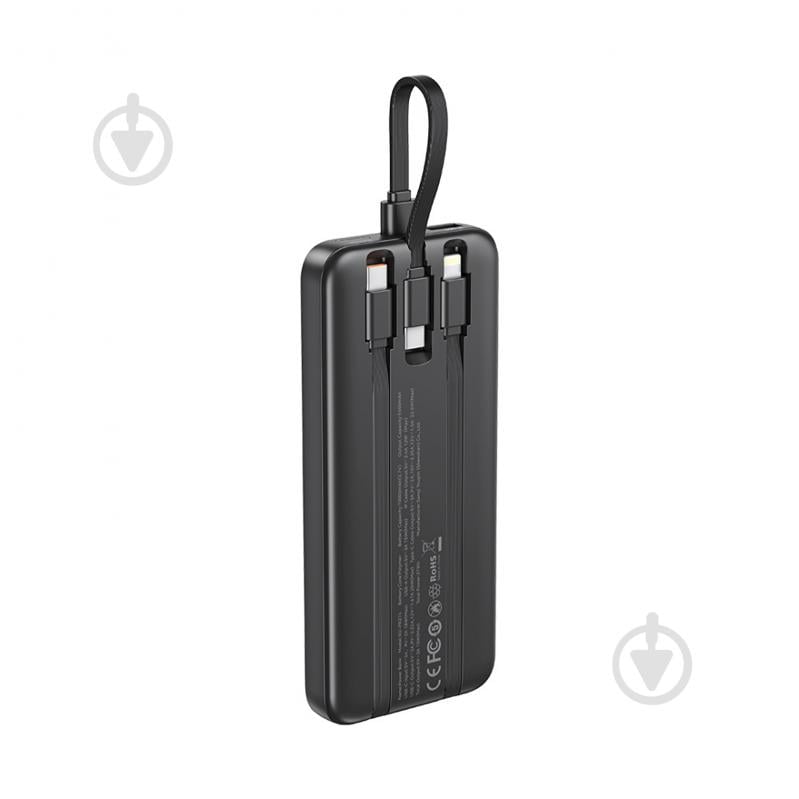 Повербанк Xo PR274 10000 mAh black (PR274.black) - фото 2