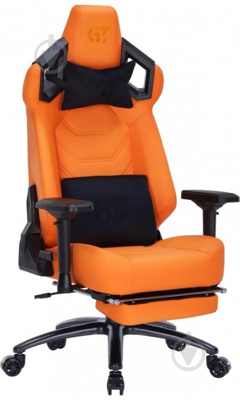Кресло игровое GT Racer X-5099 оранжевый - фото 1