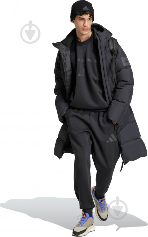 Куртка-парка чоловіча зимова Adidas MYSHELTER PARKA IS9049 р.S чорна - фото 8