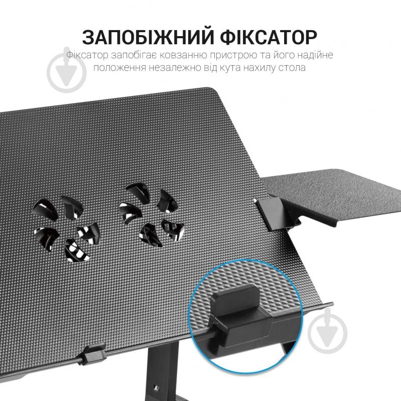 Столик для ноутбука OfficePro CD1230 Black (CD1230) - фото 9