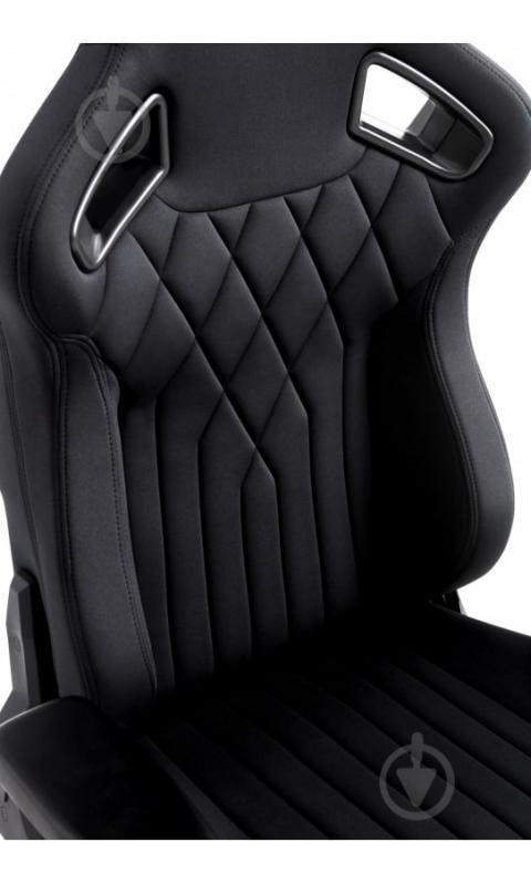 Крісло ігрове GT Racer X-0732 чорний - фото 7
