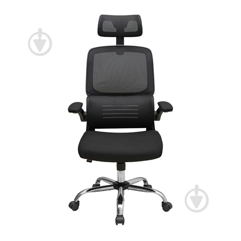 Крісло Richman Скайлайн хром М-1 чорний - фото 3 Крісло Richman Скайлайн хром М-1 чорний - фото 3