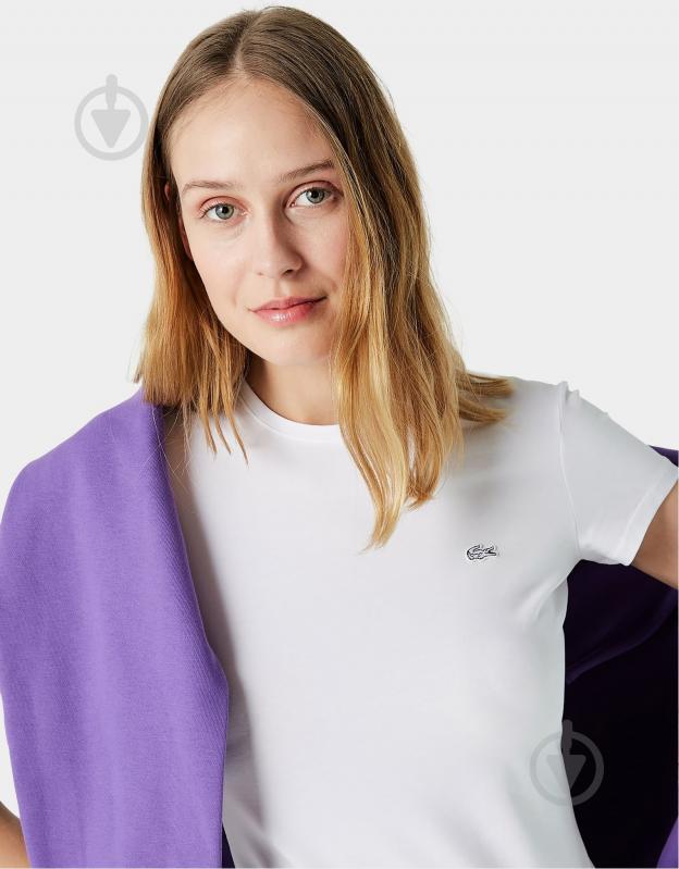 Футболка Lacoste TF0641-001 р.р.32 белый - фото 2