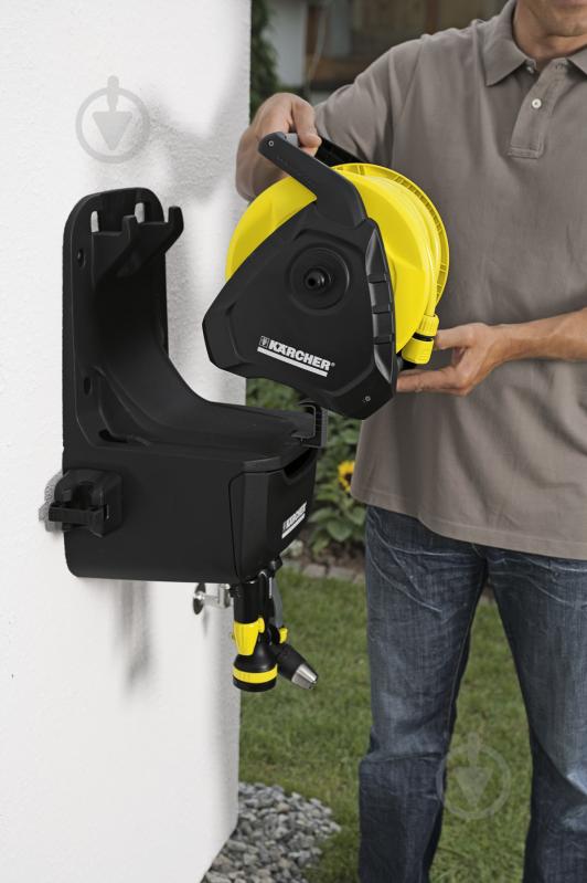 Катушка настенная Karcher Premium HR 7.315 со шлангом - фото 4