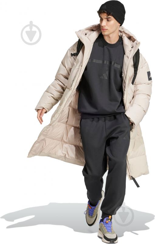 Куртка-парка мужская зимняя Adidas MYSHELTER PARKA IV7364 р.S бежевая - фото 6