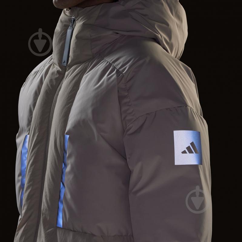 Куртка-парка мужская зимняя Adidas MYSHELTER PARKA IV7364 р.S бежевая - фото 7