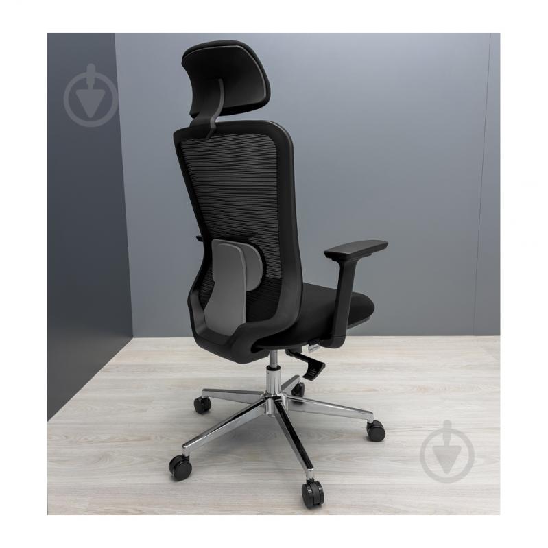 Крісло Richman Декарт Хром сітка чорний - фото 4 Крісло Richman Декарт Хром сітка чорний - фото 4