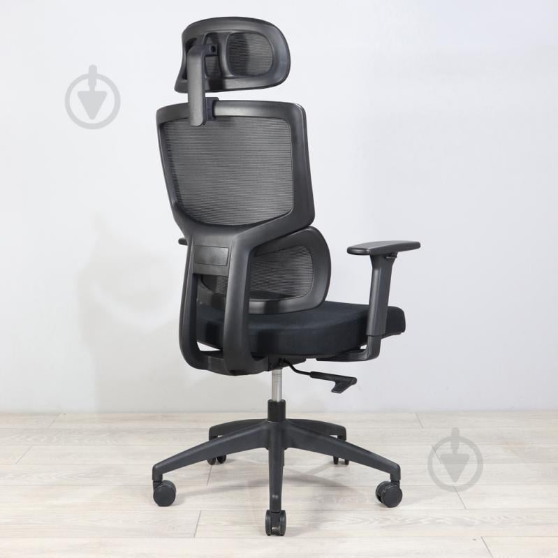 Крісло офісне Richman Концепт Пластик Синхро Сітка чорний - фото 4 Крісло офісне Richman Концепт Пластик Синхро Сітка чорний - фото 4