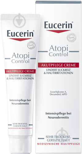 Крем для обличчя денний Eucerin AtopiControl заспокійливий для атопічної шкіри 40 мл - фото 3