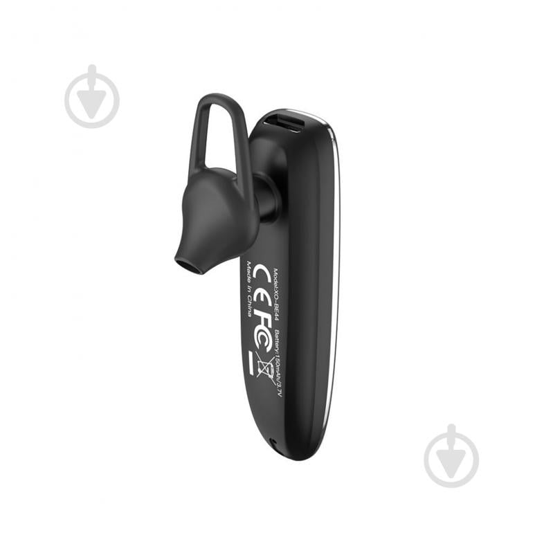 Bluetooth-гарнитура Xo BE44 black (BE44.black) - фото 3