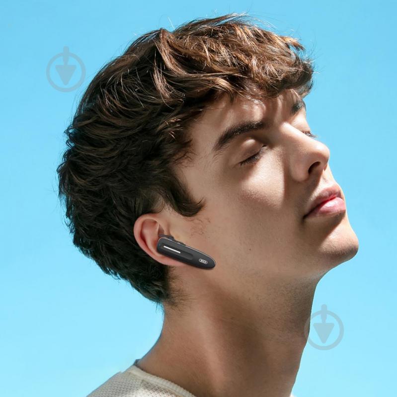 Bluetooth-гарнитура Xo BE44 black (BE44.black) - фото 4