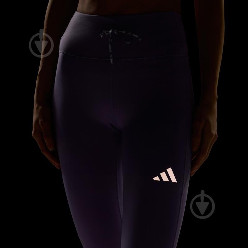 Тайтсы Adidas KQ8196 р.M фиолетовый - фото 2 Тайтсы Adidas KQ8196 р.M фиолетовый - фото 2