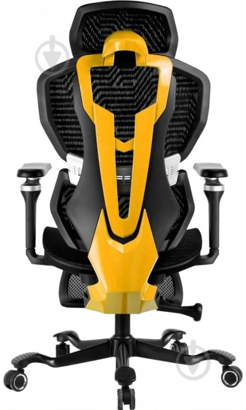 Крісло ігрове GT Racer X-7001 чорно-жовтий - фото 4