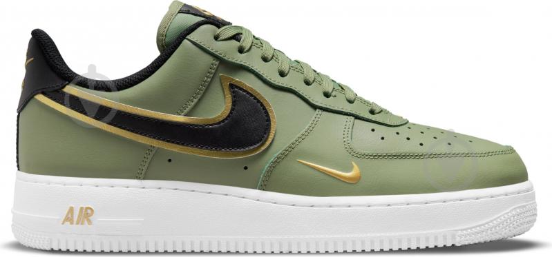 Кроссовки мужские зимние Nike Air Force 1 '07 LV8 DA8481-300 р.46 зеленые - фото 1