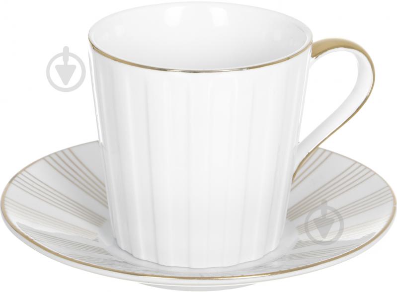 Чашка с блюдцем Fiora Charm 220 мл - фото 1