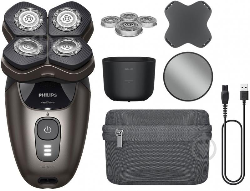 Электробритва Philips Head Shaver Pro 9000 series HS9980/15 - фото 1