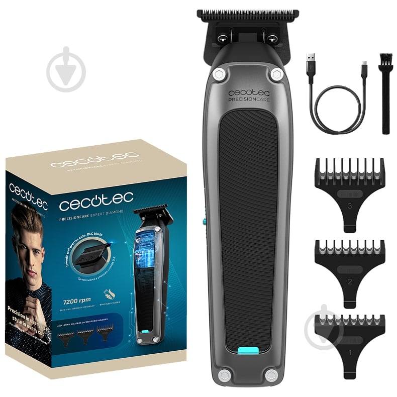 Машинка для підстригання CECOTEC PrecisionCare Expert Diamond - фото 1 Машинка для підстригання CECOTEC PrecisionCare Expert Diamond - фото 1