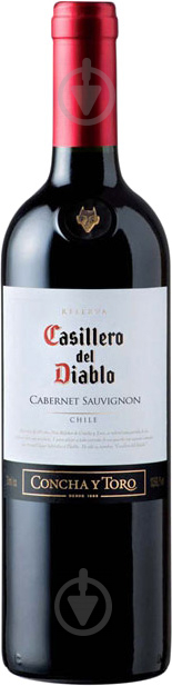 Вино Casillero del Diablo Cabernet Sauvignon красное сухое 0,75 л - фото 1