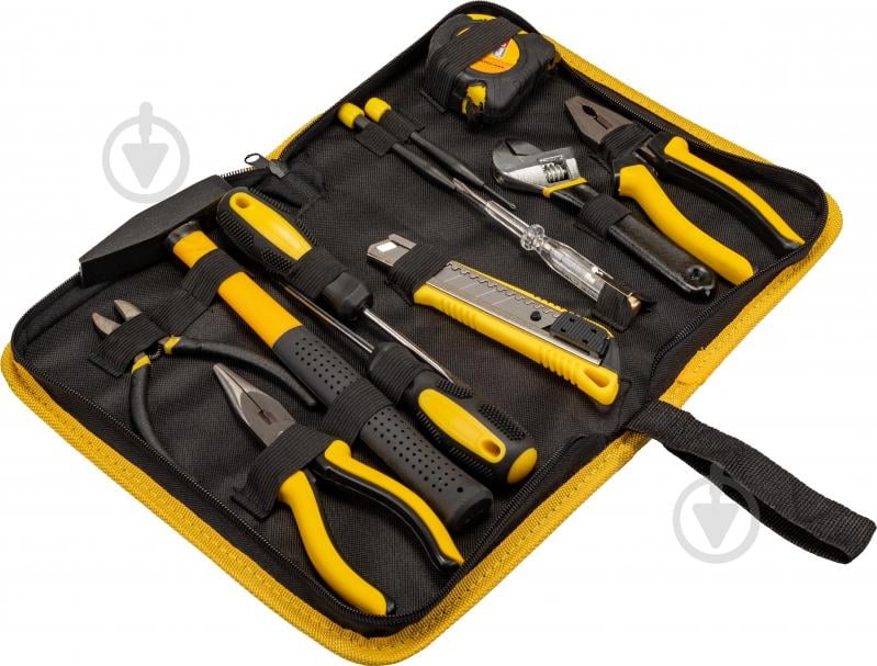 Набір ручного інструменту MasterTool Умілець 12 шт. 78-0312 - фото 1