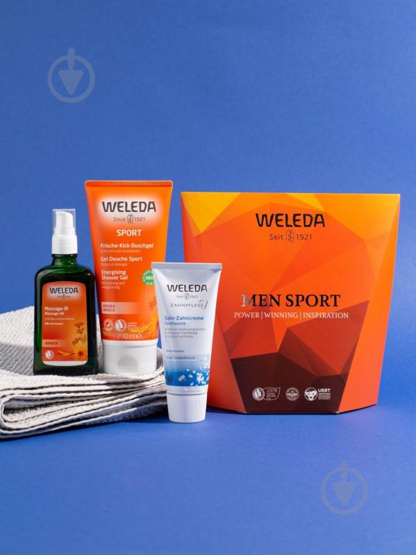 Набір подарунковий для чоловіків Weleda Men Sport - фото 5