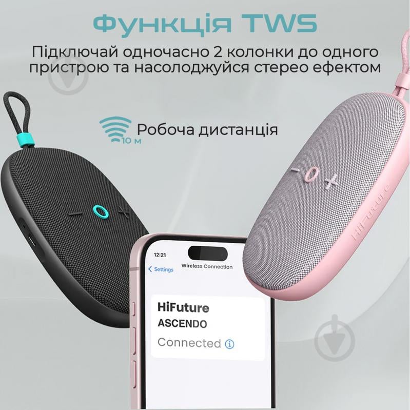 Акустическая система HiFuture Ascendo 20W black (ascendo.black) - фото 4