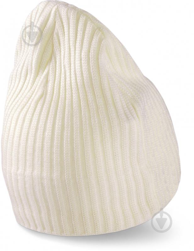 Шапка Puma Slouchy Cuffless Beanie 02343503 р.one size білий - фото 2