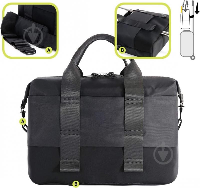 Сумка для ноутбука Tucano Modo MB Pro 15" black (BMDOB-BK) - фото 10