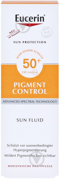 Флюїд для обличчя денний Eucerin Sun Pigment Control проти гіперпігментації SPF 50 50 мл - фото 2