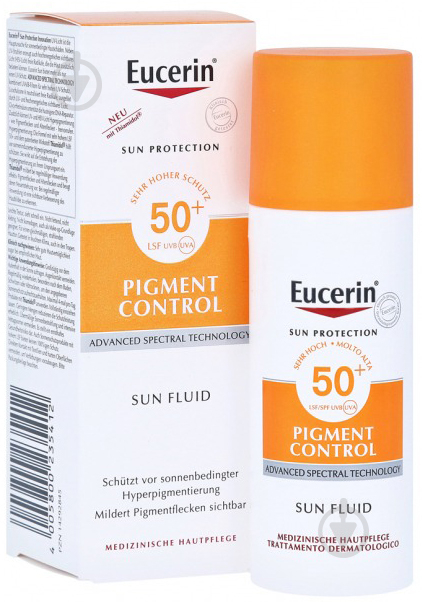 Флюїд для обличчя денний Eucerin Sun Pigment Control проти гіперпігментації SPF 50 50 мл - фото 1