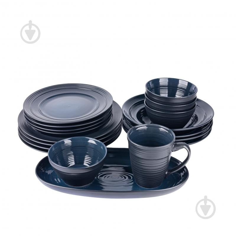 Тарілка супова Krauff Lucerne Black&Blue 700 мл 21,2 см 24-320-005 - фото 3