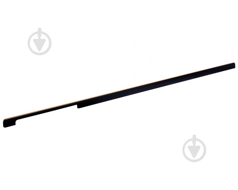 Мебельная ручка профильная DC DL 7955/960 BLKM/ChGl 960 мм 148914 черный матовый/ шампань золотой - фото 2 Мебельная ручка профильная DC DL 7955/960 BLKM/ChGl 960 мм 148914 черный матовый/ шампань золотой - фото 2