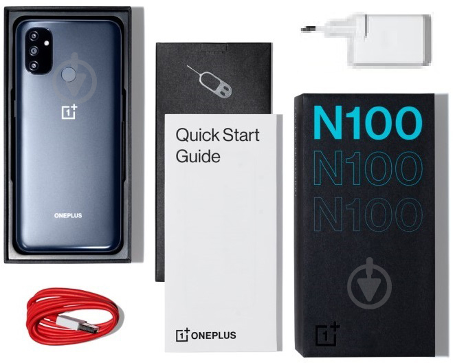 Смартфон OnePlus Nord N100 Dual SIM 4/64GB midnight frost (5011101331) - фото 14