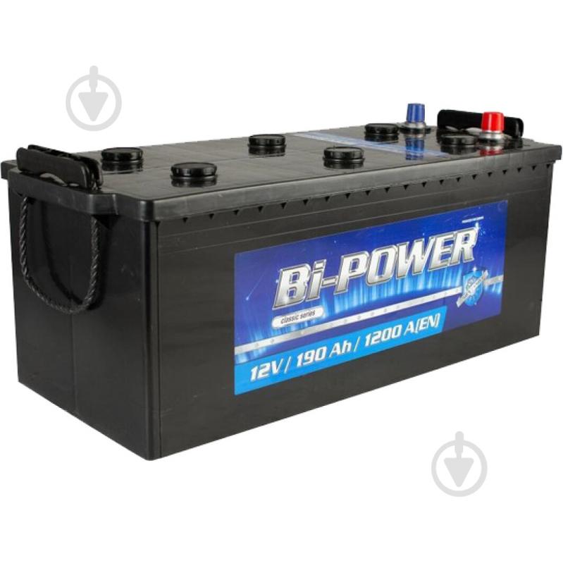 Аккумулятор автомобильный BI-Power Classic 190Ah 1200A 12V KLV19000 «+» слева (KLV19000) - фото 1