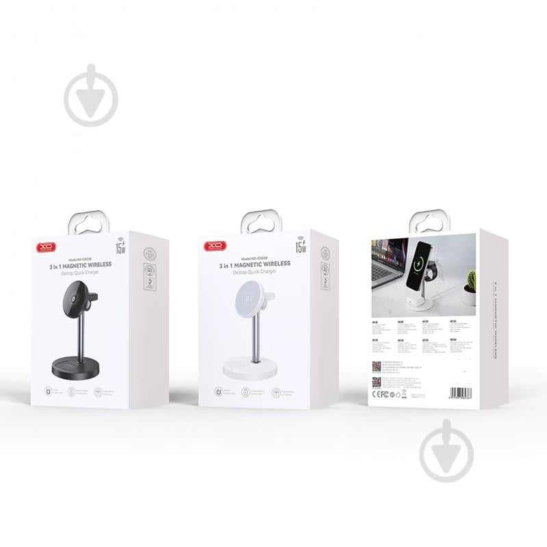 Беспроводное зарядное устройство Xo CX038.black - фото 5 Беспроводное зарядное устройство Xo CX038.black - фото 5