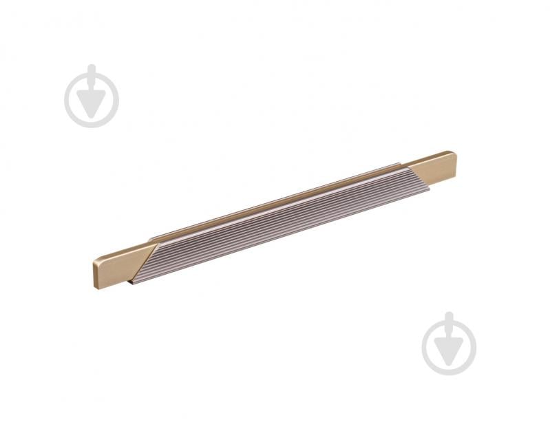 Мебельная ручка профильная DC DL 9389/192 ChSl/GMt 192 мм 148863 шампань/ золото матовое - фото 1 Мебельная ручка профильная DC DL 9389/192 ChSl/GMt 192 мм 148863 шампань/ золото матовое - фото 1