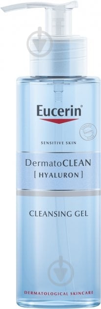Гель для умывания Eucerin DermatoClean 200 мл - фото 1 Гель для умывания Eucerin DermatoClean 200 мл - фото 1