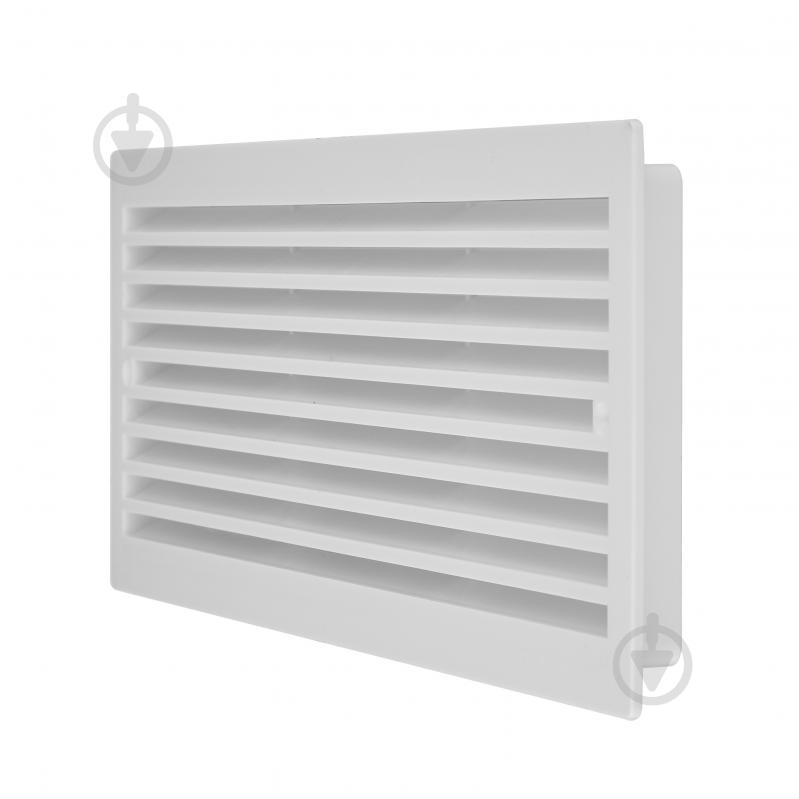 ᐉ Решетка для вентиляции MiniMax дверная 115 х 295 мм пластик белый ...