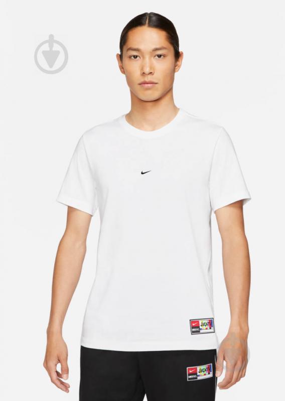 Футболка Nike M NK FC TEE SEASONAL GRPH HWT DH3702-100 р.M белый - фото 1