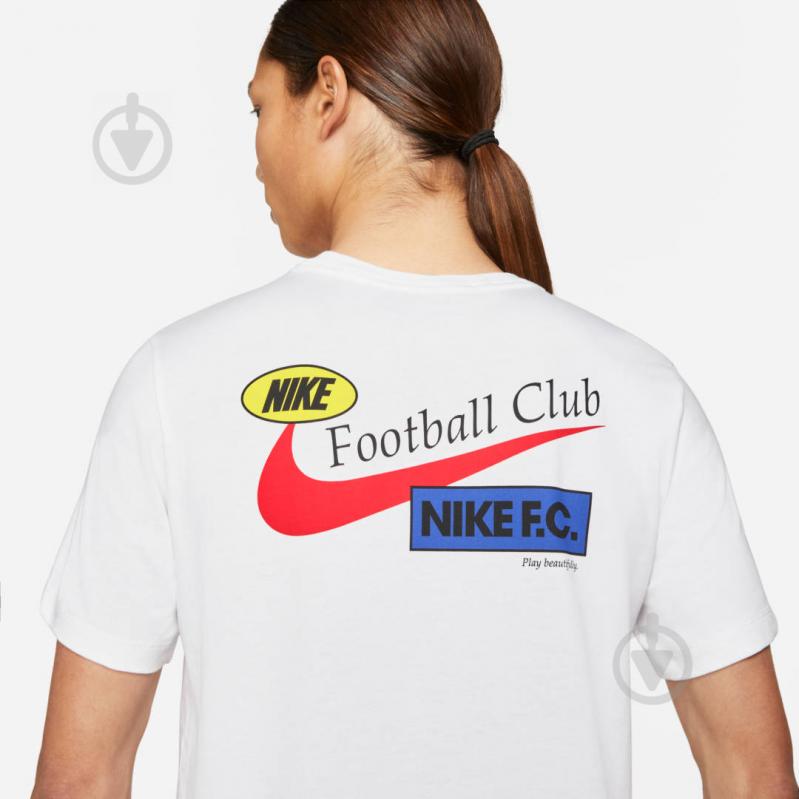 Футболка Nike M NK FC TEE SEASONAL GRPH HWT DH3702-100 р.M белый - фото 4