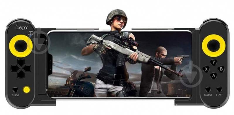 Геймпад Ipega Безпроводной геймпад аркадный PG-9167 Bluetooth Black - фото 2