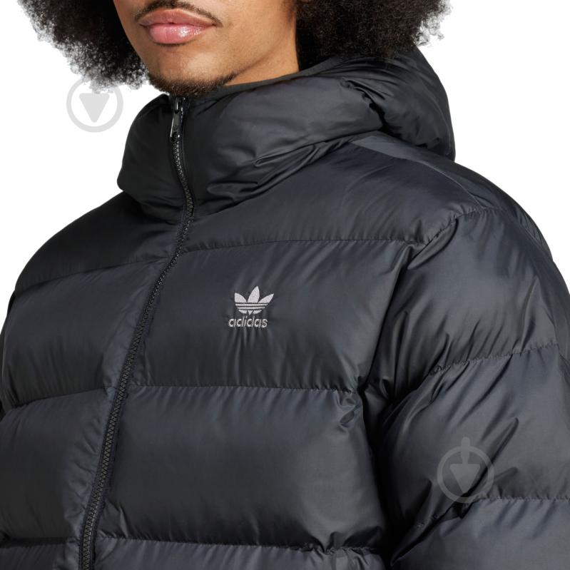 Пуховик мужской зимний Adidas COMMERCIAL PUFF IY3396 р.S черный - фото 4