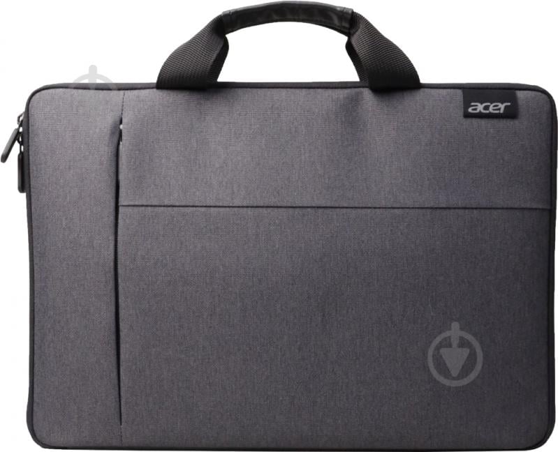 Чохол для ноутбука Acer Sustainable Urban 70% r.PET 15.6" black (GP.BAG11.02J) - фото 1